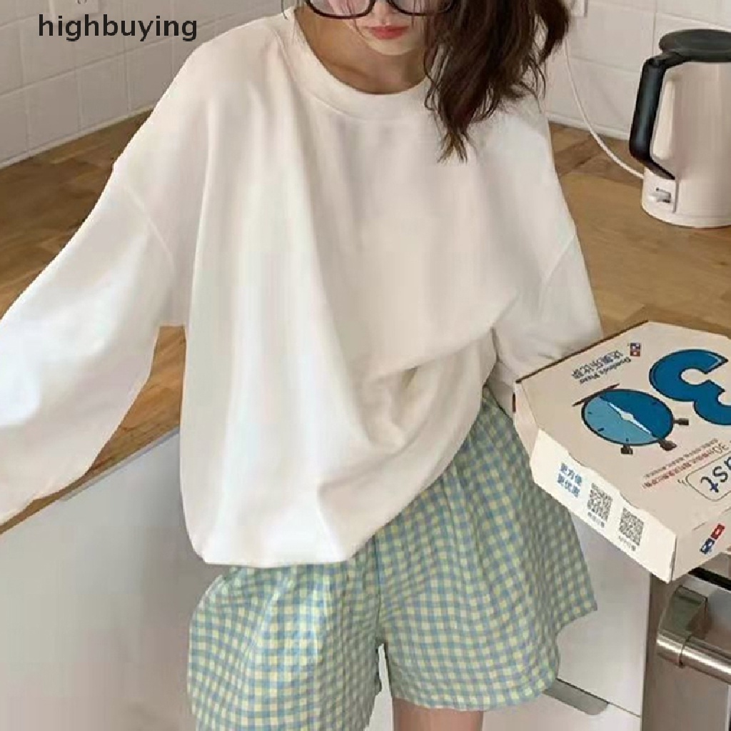 Quần Short Ngủ Sọc Ca Rô Ống Rộng Thời Trang Hè Hàn Quốc Đáng Yêu Dành Cho Nữ HBVN Belle 2023