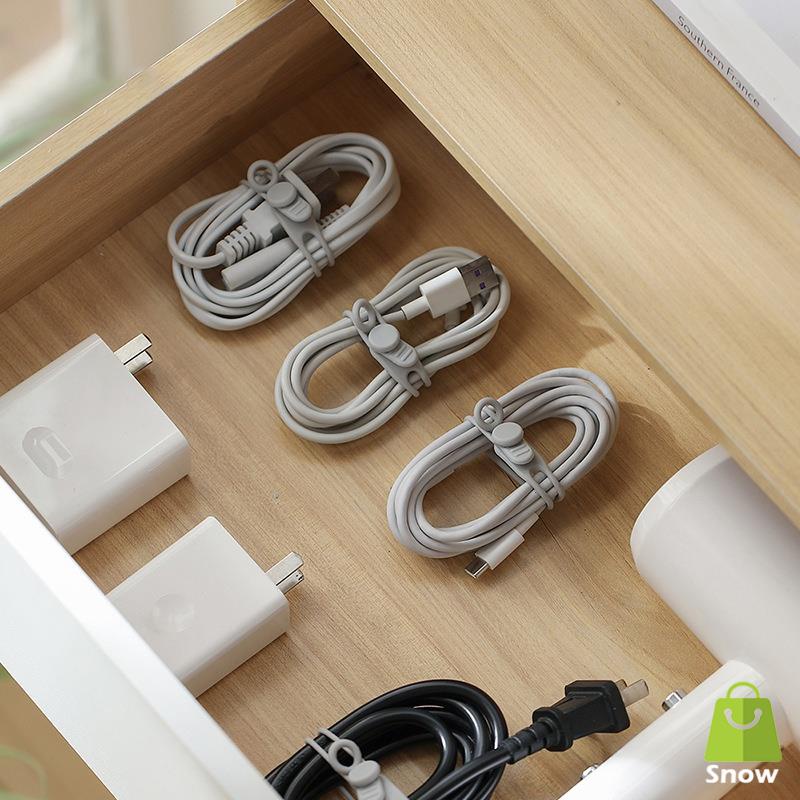 20 Cái Kẹp Hoàn Thiện Dụng Cụ Sắp Xếp Dây Kẹp Cáp Kẹp Khóa Dụng Cụ Giữ Cố Định Dây, Đường Dây Điện Thoại Dữ Liệu Máy Cuộn Usb