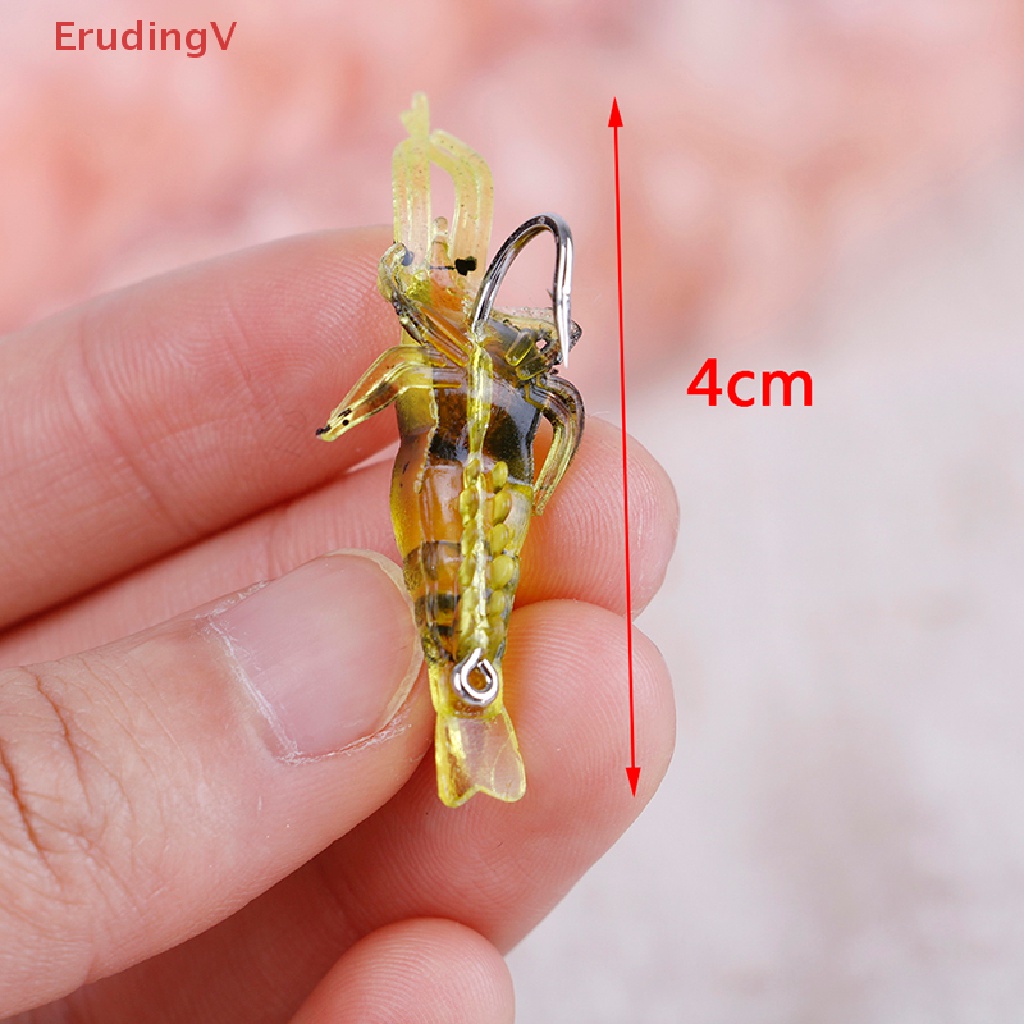 Set 10 Mồi Câu Cá Giả Hình Tôm Mềm Mại Chuyên Dụng [Mới] [Mới]