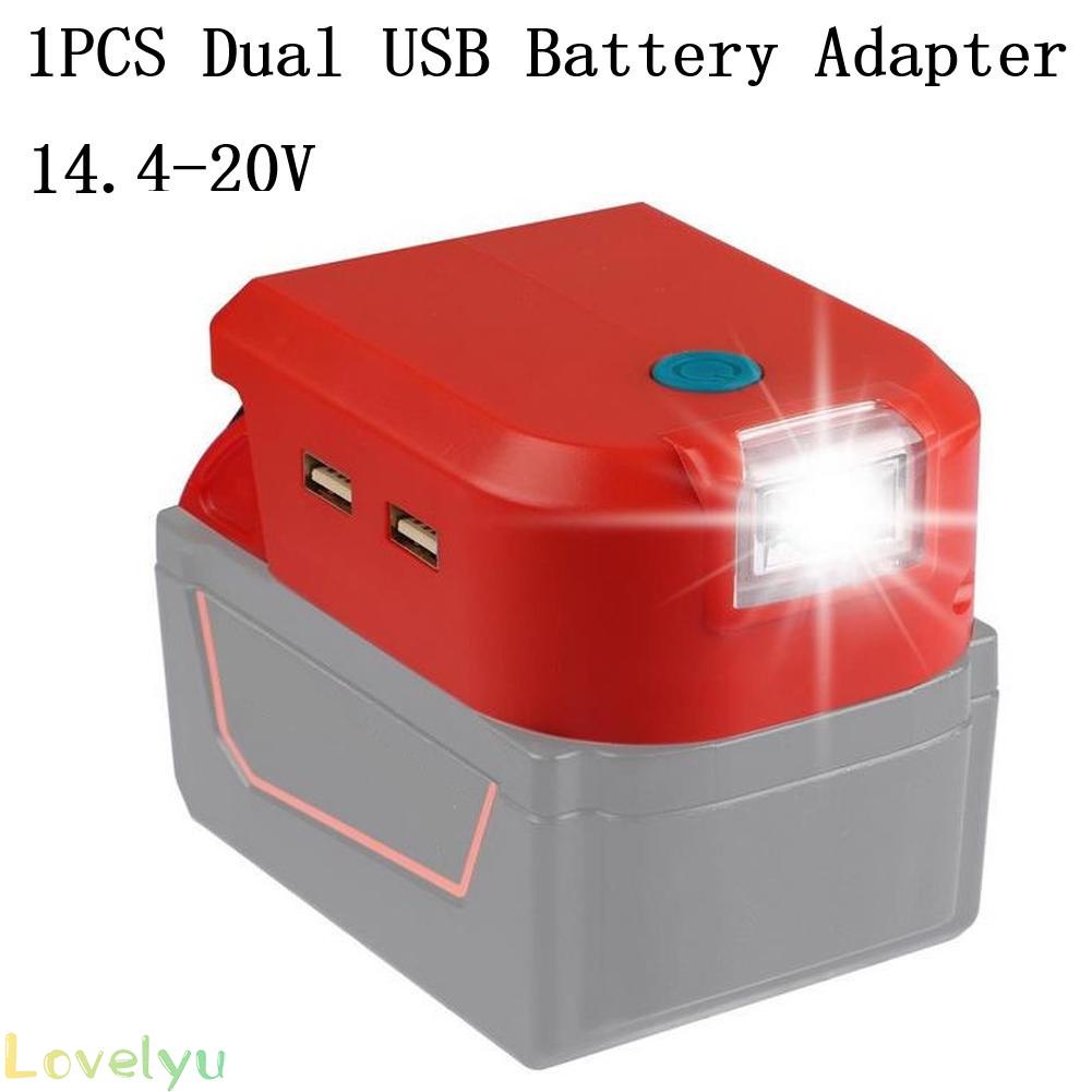 ⭐2023 ⭐Battery Adapter For Milwaukee-18V Lithium Battery Adapter With Type-C Charger