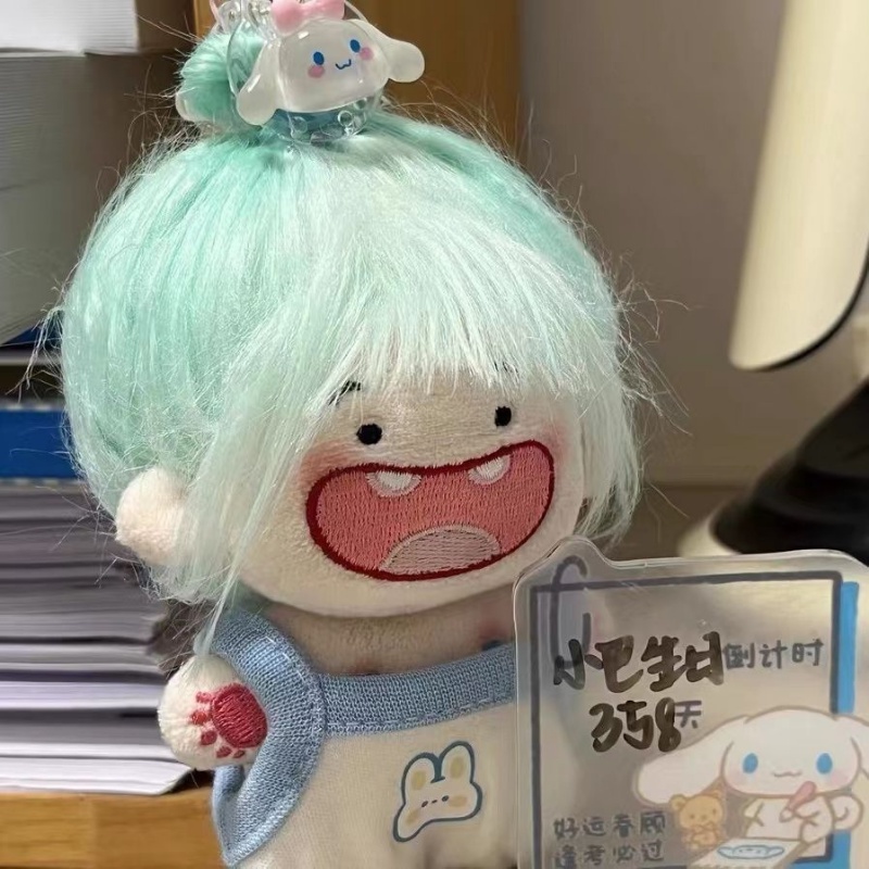 Búp Bê Nhồi Bông Cotton 10cm Hình Cung Hoàng Đạo Tóc Chiên Dễ Thương Vui Nhộn Làm Quà Tặng Sinh Nhật