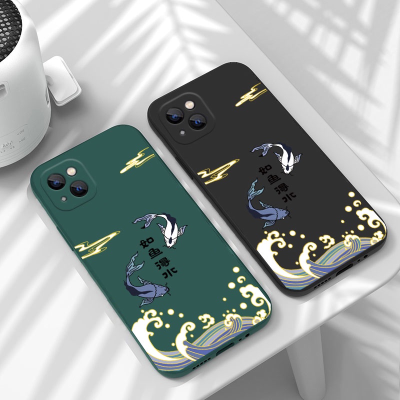 Ốp Điện Thoại Tpu Mềm Hình Cá Cho Poco X5 Pro 5G Redmi Note 12 Pro 11S 5G 12C Xiaomi Mi 12T 12 Lite K60 K50 Ultra