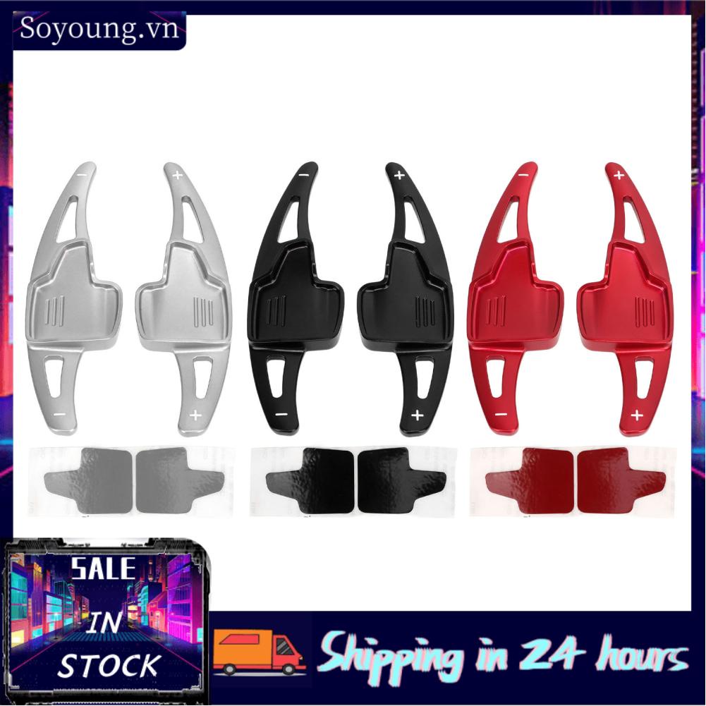 Soyoung Extended Shifter Trim Cover  Aluminium Alloy Impact Resistant Durable Stylish Light Weight Steering Shift Extension Paddle for EcoSport