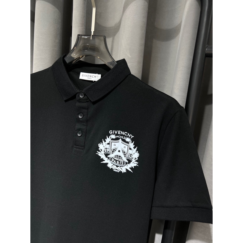 G1venchy Áo Thun polo Tay Ngắn In Hình monogram Mới Dành Cho Nam Size S-4XL