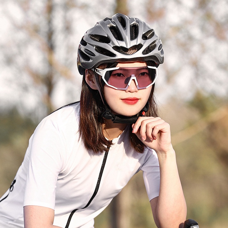 Bộ Kính Mát Đi Xe Đạp MTB Chống Tia UV400 Phong Cách Thời Trang Cho Nam Và Nữ