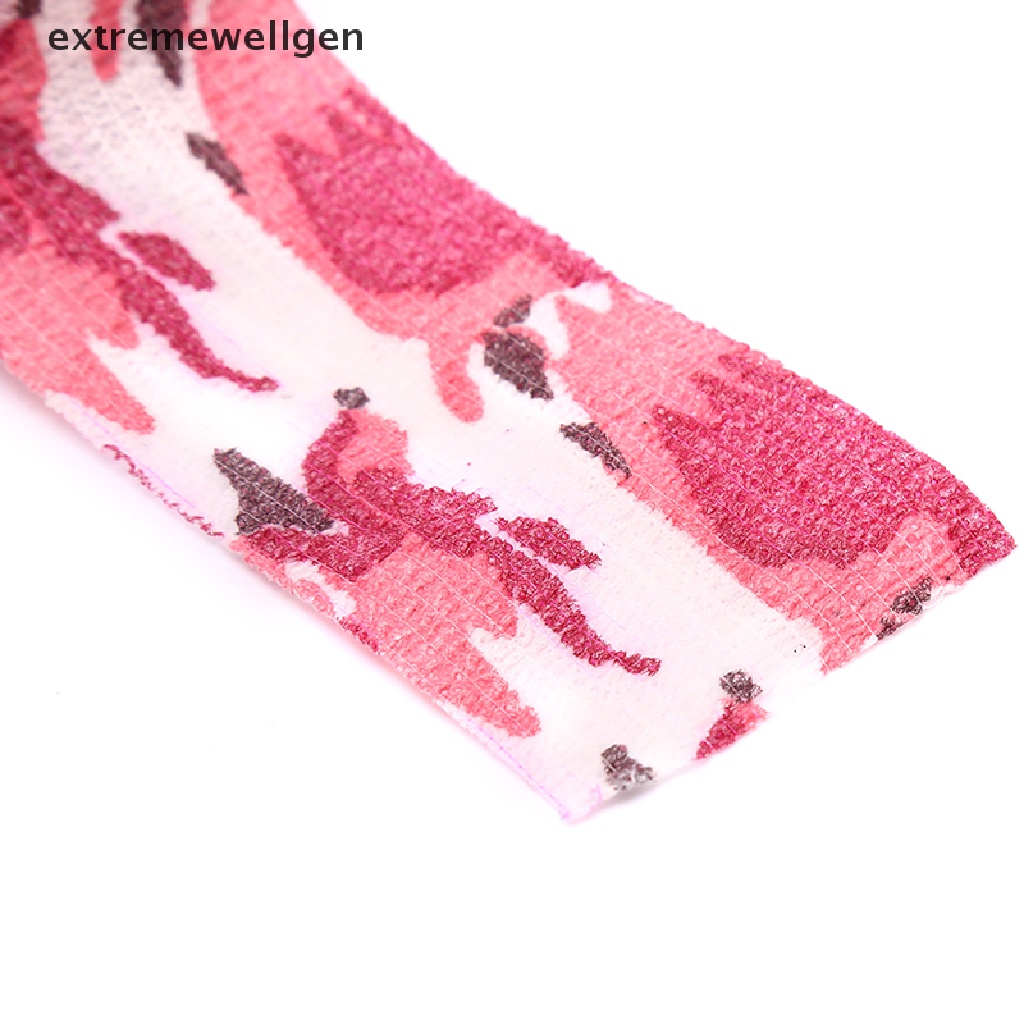 [Cực Tốt] Băng Quấn Co Giãn Tự Dính Họa Tiết Rằn Ri Bảo Vệ Khi Tập Thể Thao Phụ Kiện Chuyên Dụng Dành Cho Llff