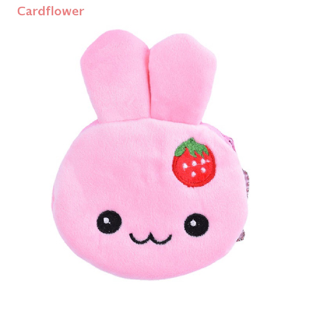 1 Túi Đựng Tiền Xu Hình Trái Dâu Nhồi Bông Đáng Yêu Mới