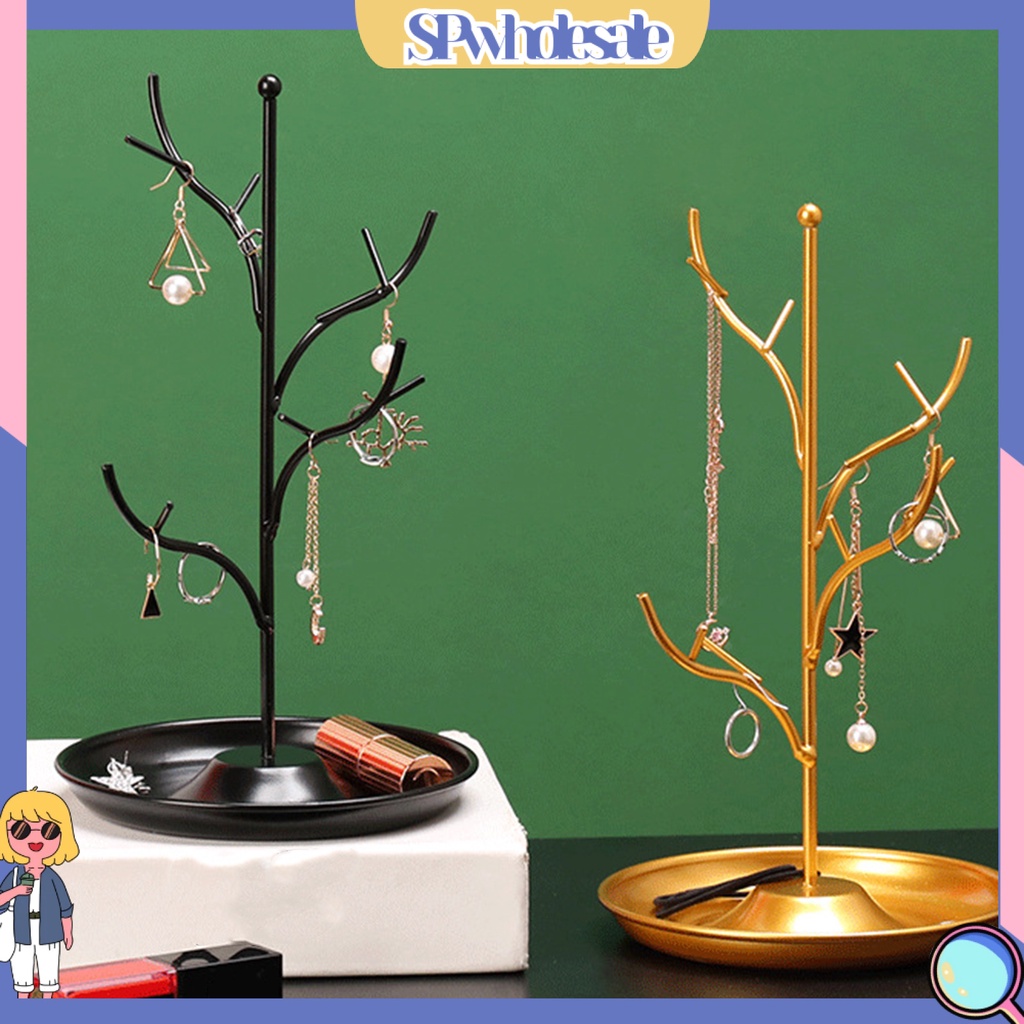 <SPwholesale> Giá Đỡ Trưng Bày Trang Sức Hình Nhánh Cây Bằng Sắt Rèn Luyện Sắp X