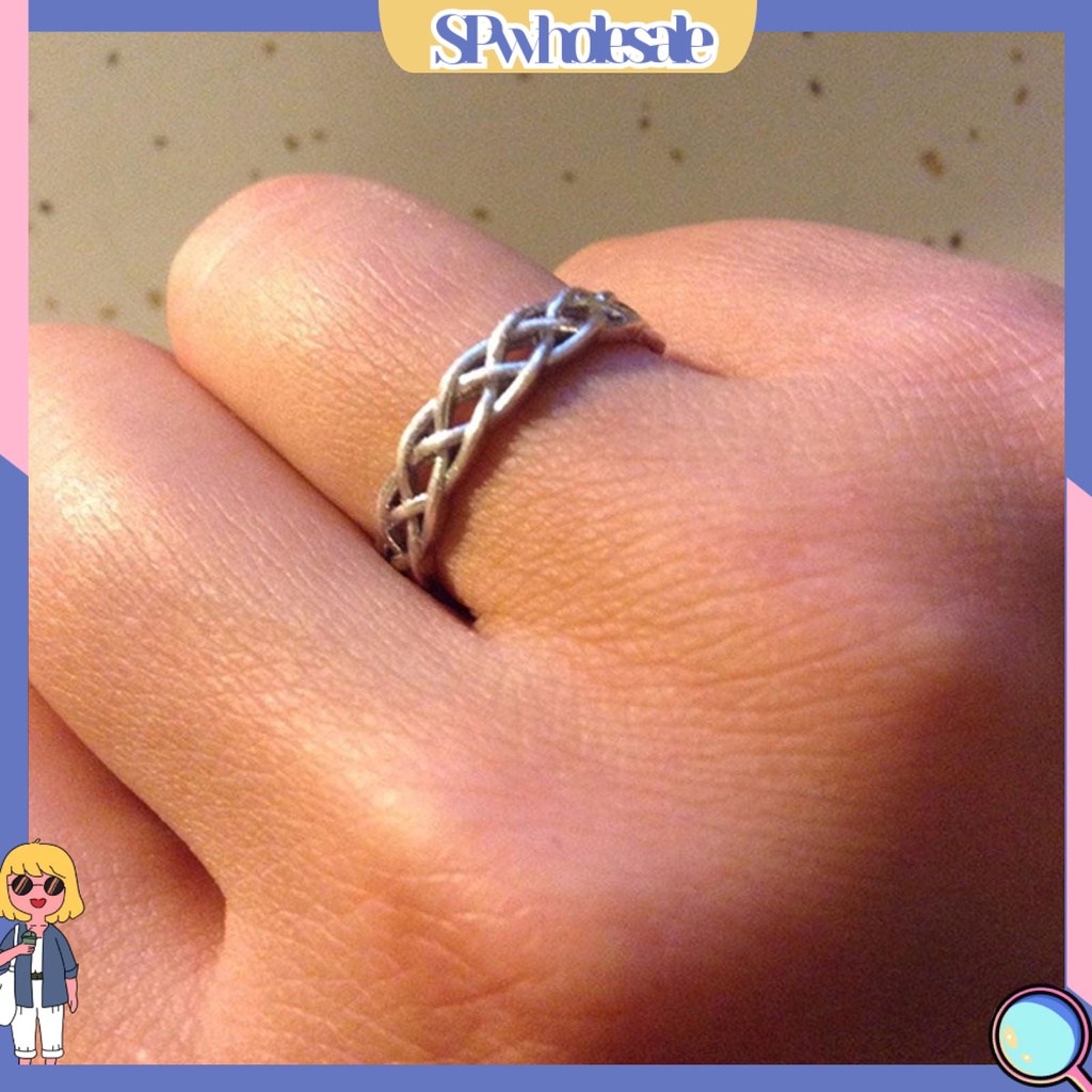 <SPwholesale> Vòng Tay Cưới Thắt Nút Tinh Tế Mượt Mà Chống Mài Mòn Cho Nam Và Nữ