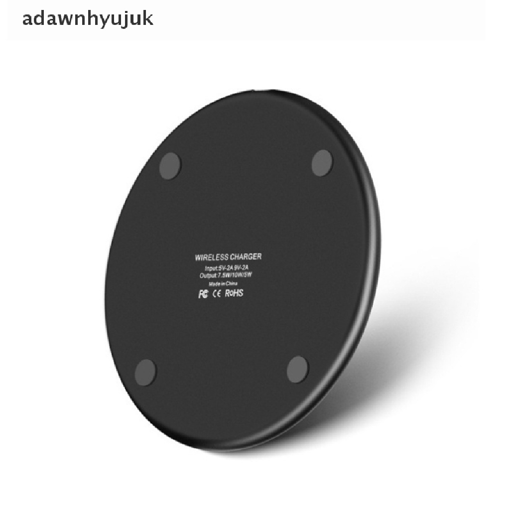 Đế Sạc Nhanh Không Dây adawnhyujuk Cho iPhone 11 Xs XR 8 Plus SamSun-g 20W