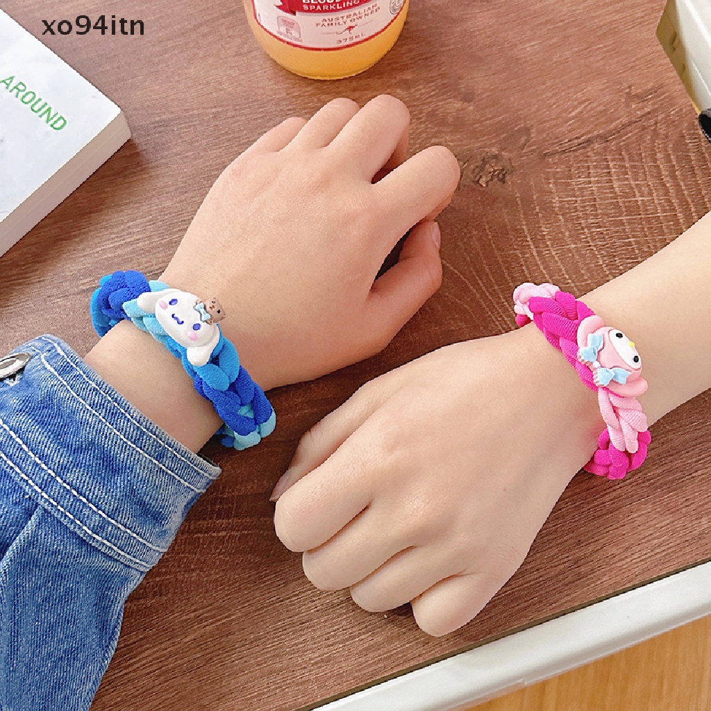 Tn Sanrio Dây Cao Su Đeo Tay Tự Làm Họa Tiết kuromi Hoạt Hình Đáng Yêu Dành Cho Nữ