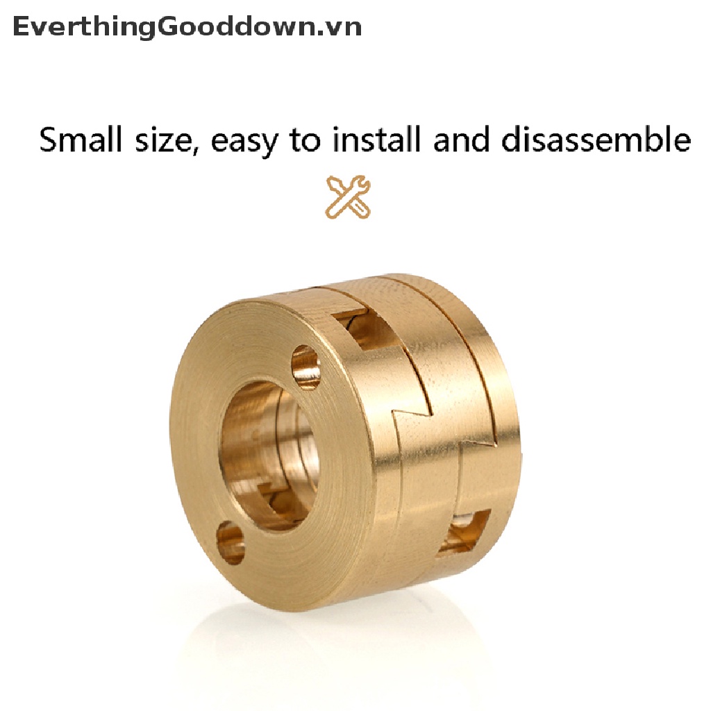 Khớp Nối Trục Tròn T8 Z Bằng Đồng Thau Cho Máy In 3D T8 Z-axis vn