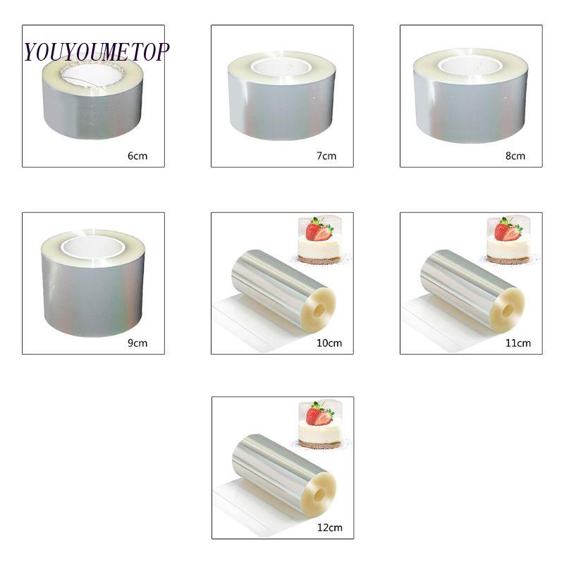 Băng Keo Dán Viền Bánh Mousse Trong Suốt Siêu Bền Tiện Dụng Cho Nhà Bếp