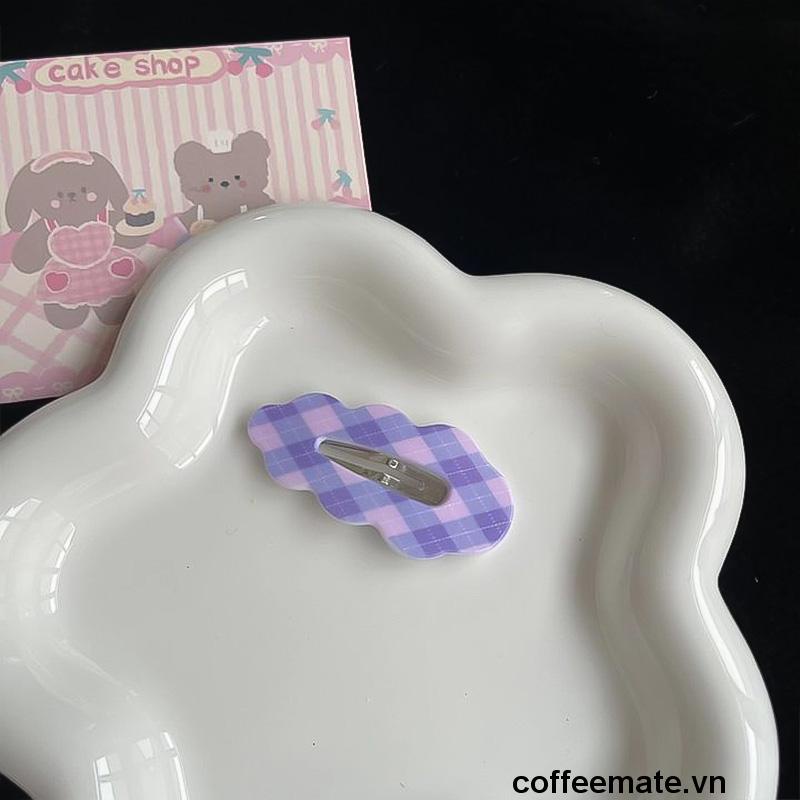 ⚡Kẹp Tóc Họa Tiết Hoạt Hình Đám Mây Hình Thoi Phong Cách Nhật Hàn Thời Trang