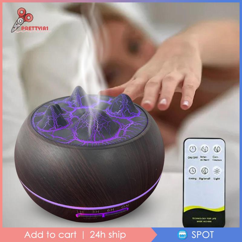 Máy khuếch tán tinh dầu Tạo Độ Ẩm Không Khí Prettyia1 400ml Có Hẹn Giờ