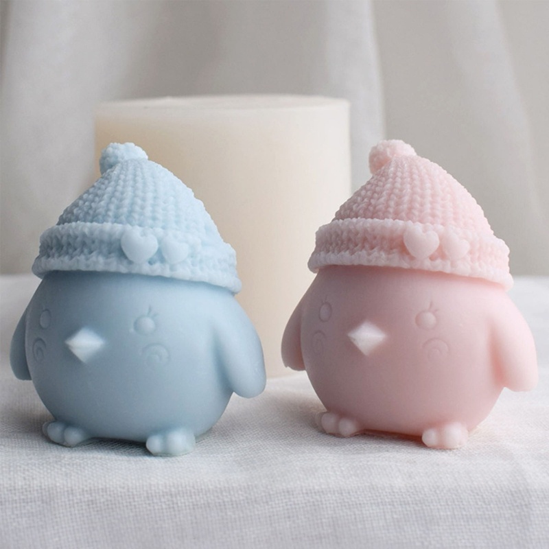 Khuôn Silicon Làm Đồ Thủ Công Hình Gà Hoạt Hình Độc Đáo