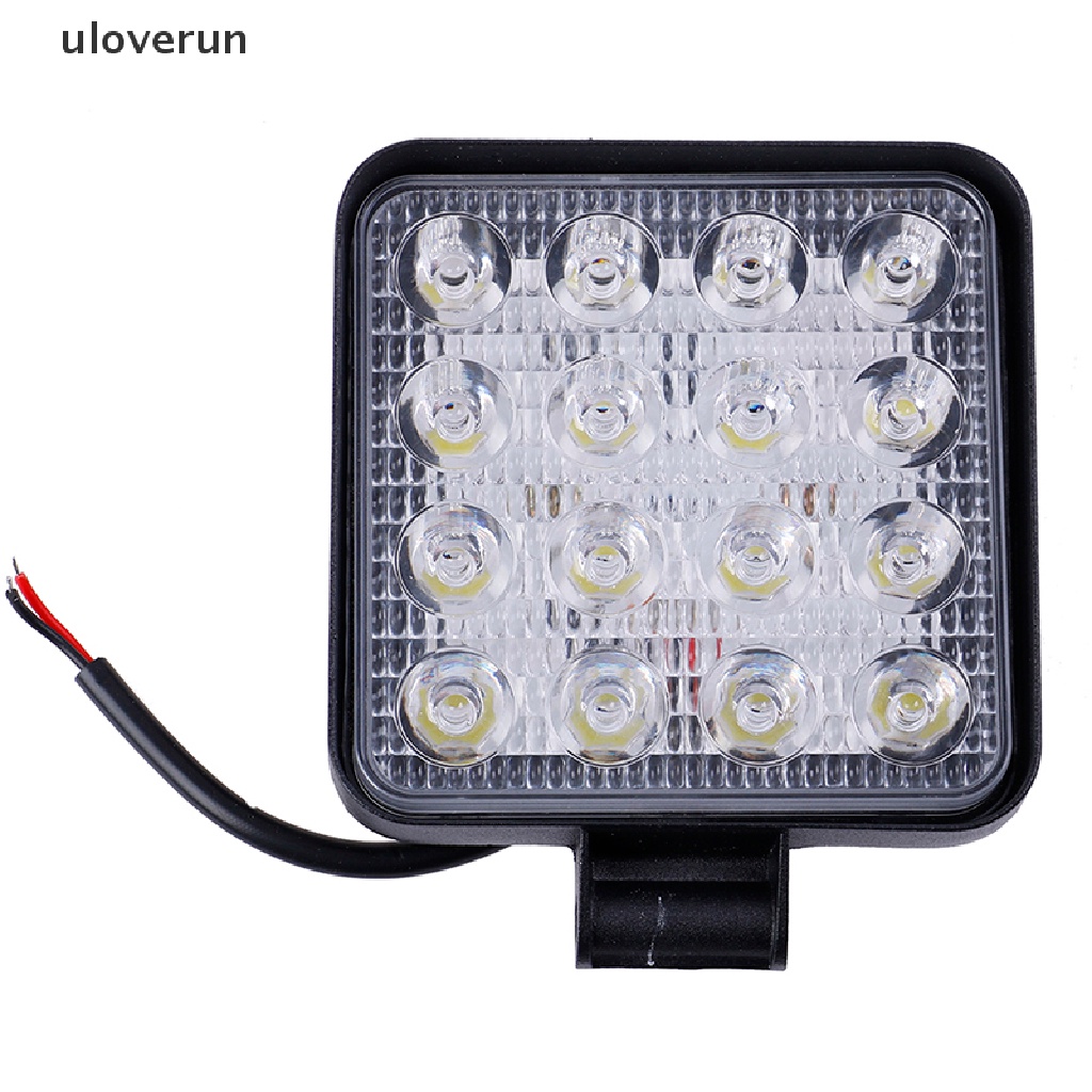 Đèn LED Hình Vuông 4 Inch 48W 12V 24V Dành Cho Xe Tải Vn