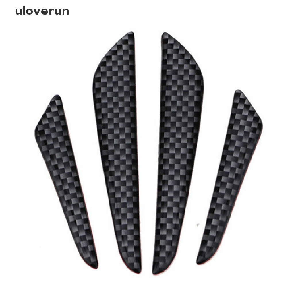 Bộ 4 Miếng Dán Sợi Carbon Chống Va Đập Chất Lượng Dành Cho Cửa Xe Hơi