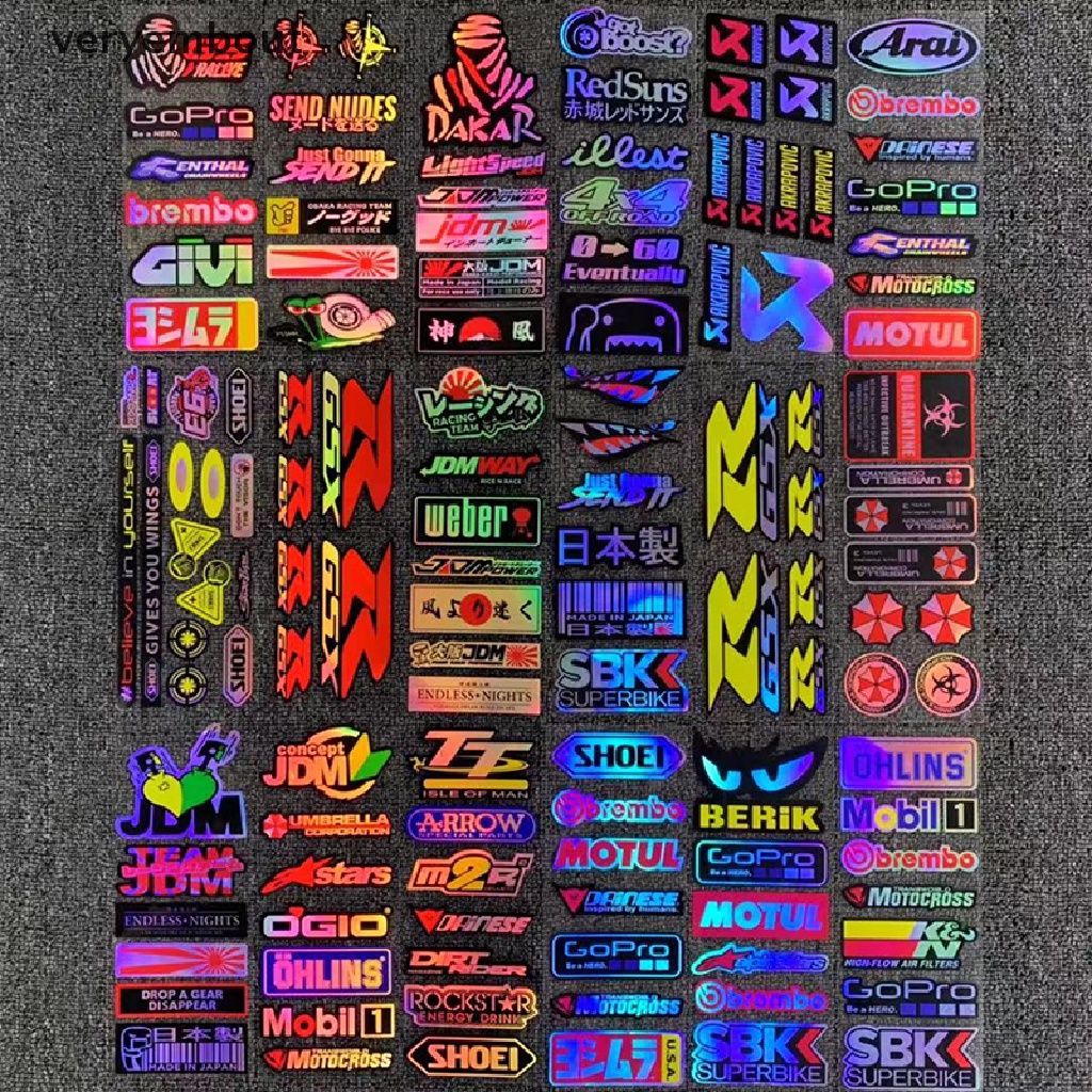 Miếng Dán Laser Chống Thấm Nước Trang Trí Xe Hơi Xe Máy