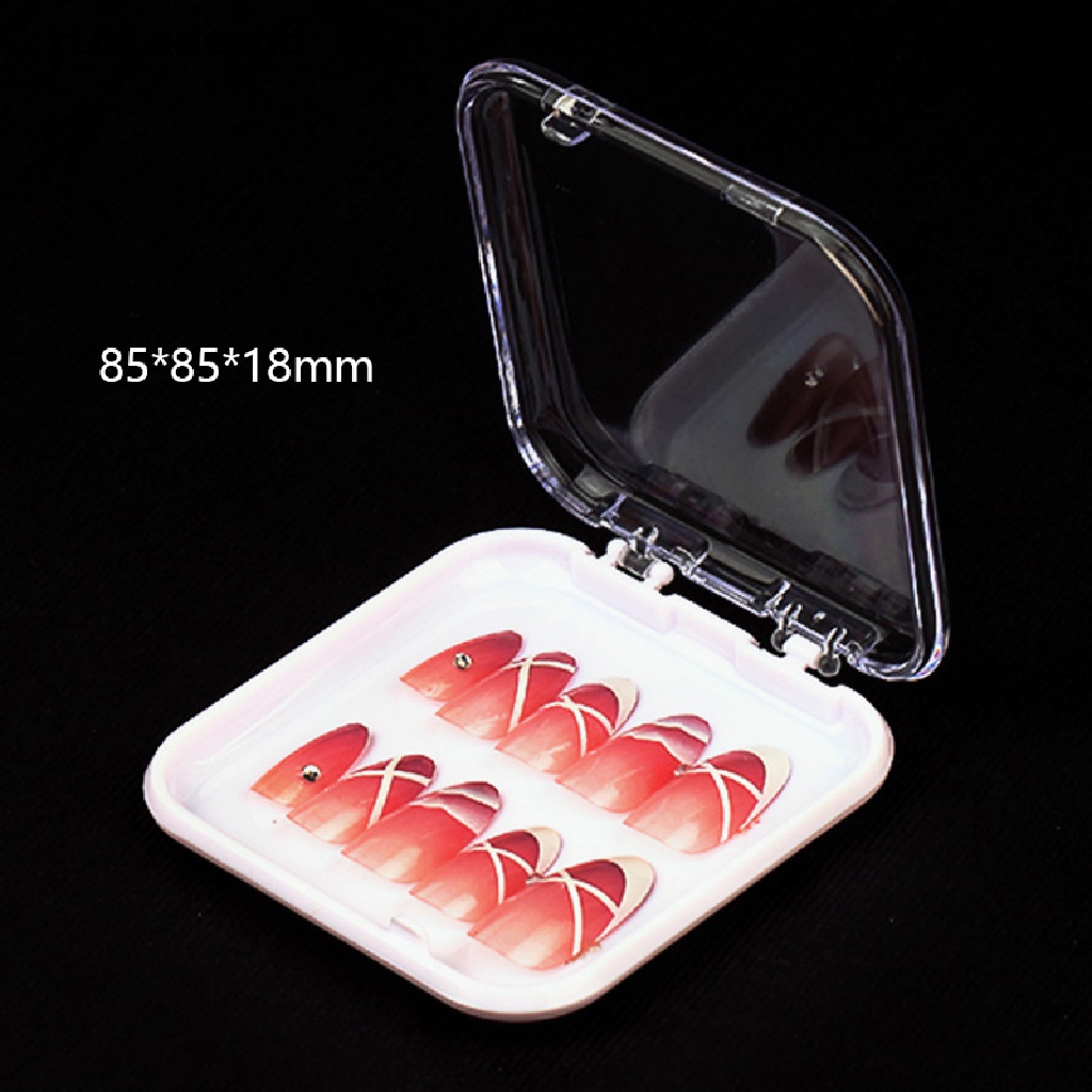 Ge Khay Đựng Trưng Bày Móng Tay Giả Trong Suốt Trưng Bày Sắp Xếp Gọn Gàng