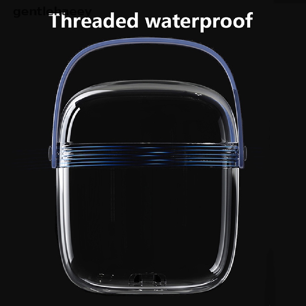 Hộp Đựng Thuốc 4 Ngăn Dạng Xoay Chống Ẩm Tiện Dụng