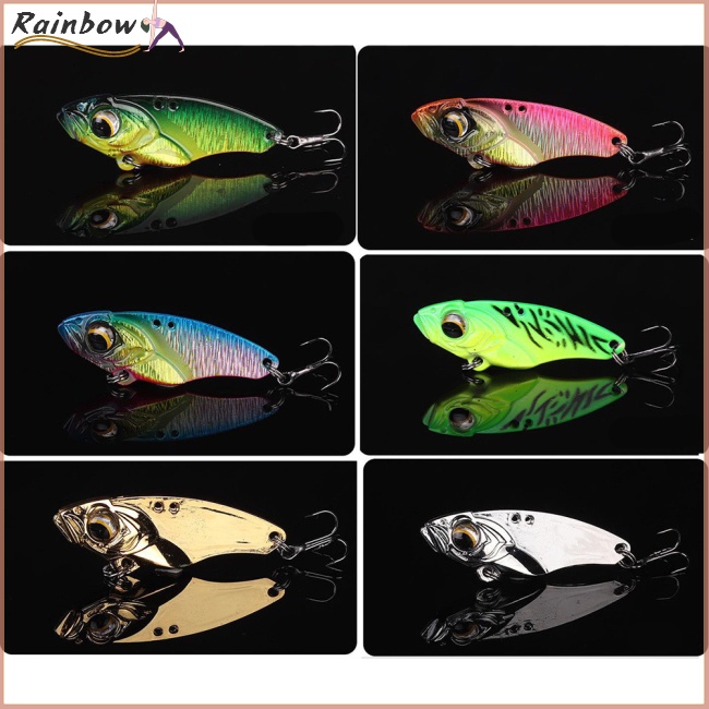 Mồi Câu Cá Giả Bằng Hợp Kim Kẽm 7g / 14g Có 2 Móc Tiện Dụng