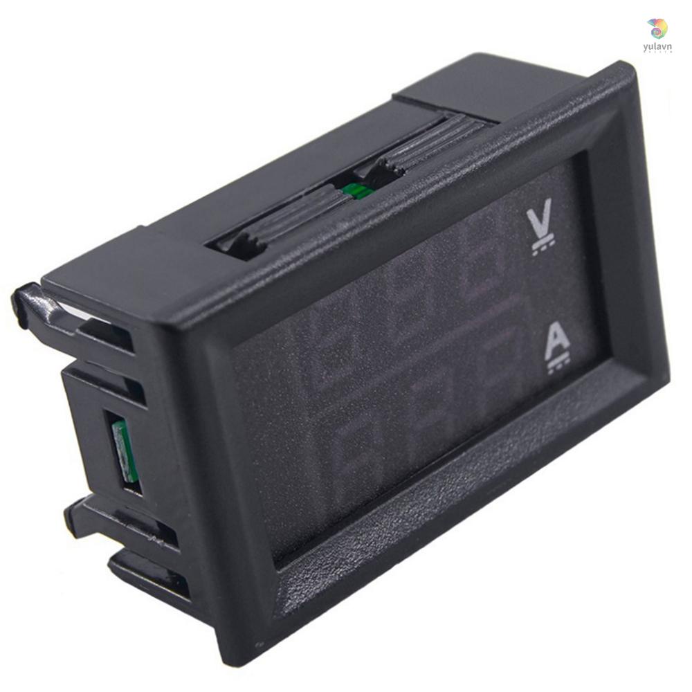 Vôn Kế Kỹ Thuật Số Hai Màu DC1-100V 10A