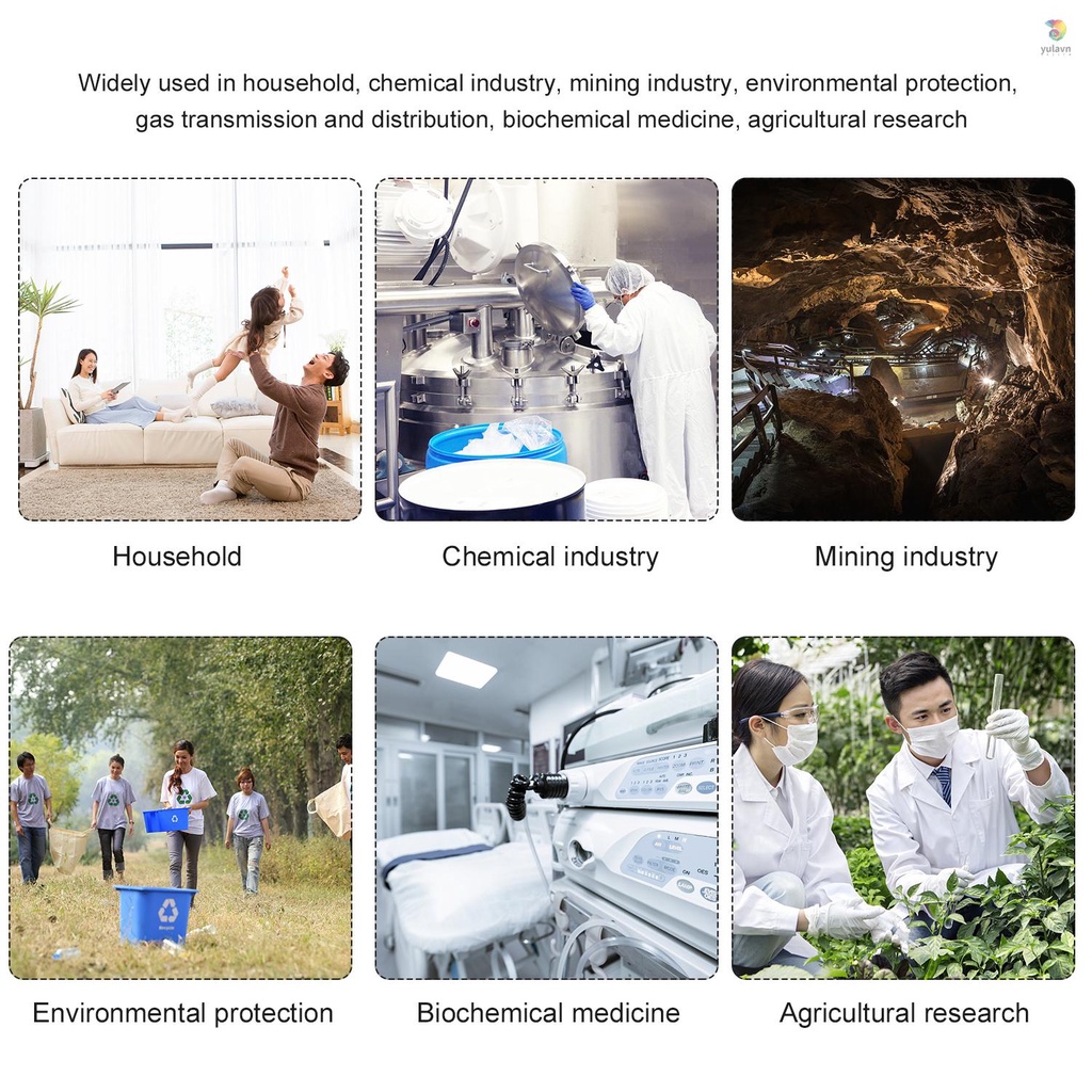 Thiết Bị Cảm Biến Khí Gas Rò Rỉ Cầm Tay WT8820 12-inch