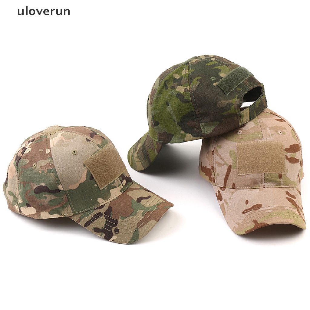 Uloverun Mũ Lưỡi Trai Họa Tiết Rằn Ri Cá Tính Cho Nam