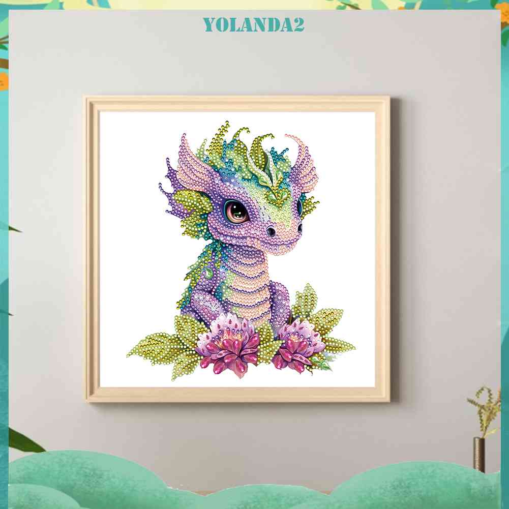 Bộ Tranh Đính Đá 5D Họa Tiết Động Vật Độc Đáo DIY Dùng Trang Trí Nhà Cửa