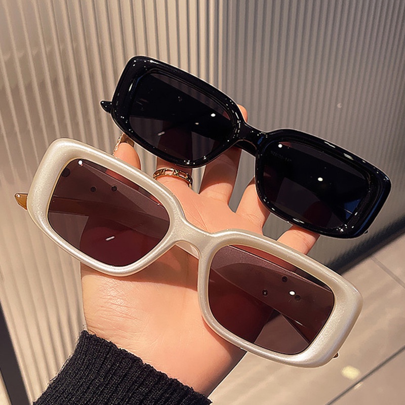 Kính Mát Gọng Vuông Thời Trang Mới Cho Nam Nữ Màu Sắc