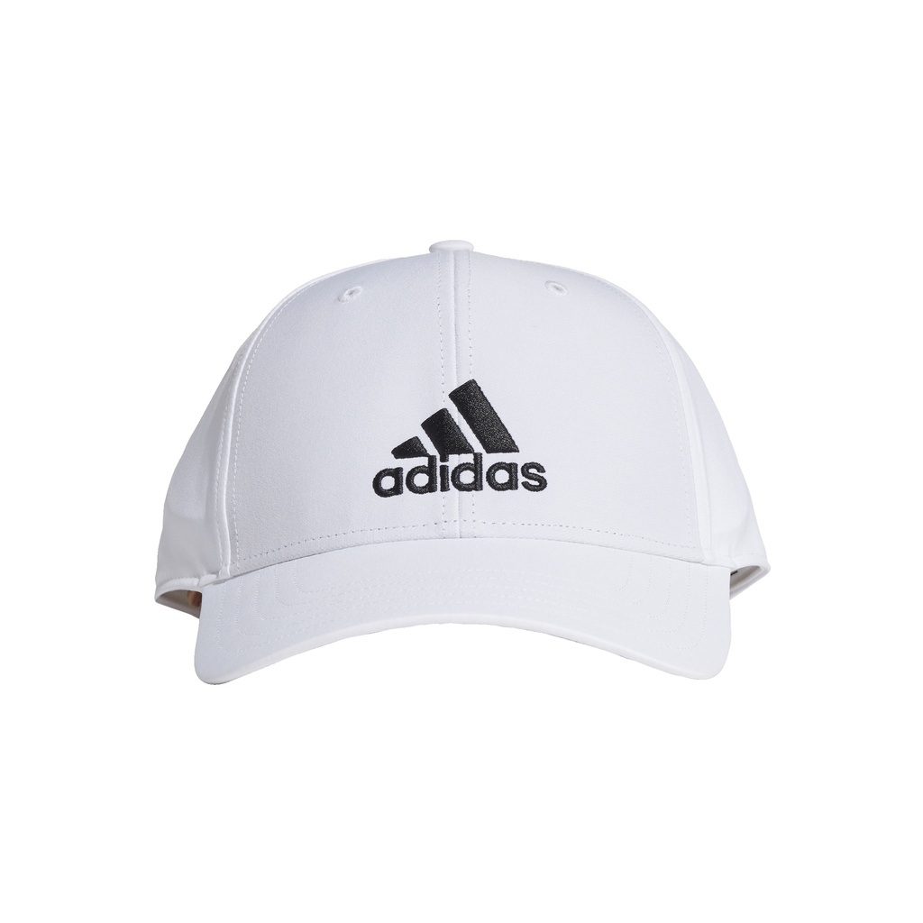 adidas Phong cách sống Mũ bóng chày thêu nổi siêu nhẹ Unisex trắng GM6260