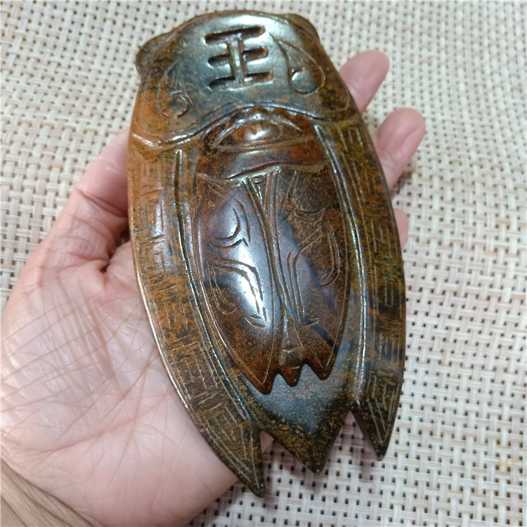 Tượng Ngọc Bích Zhitai Cổ Điển Thời Trang Thủ Công Để Làm Đồ Trang Trí