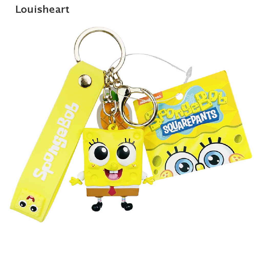 Louisheart Móc Khóa Hình SpongeBob SquarePants Dễ Thương TFG
