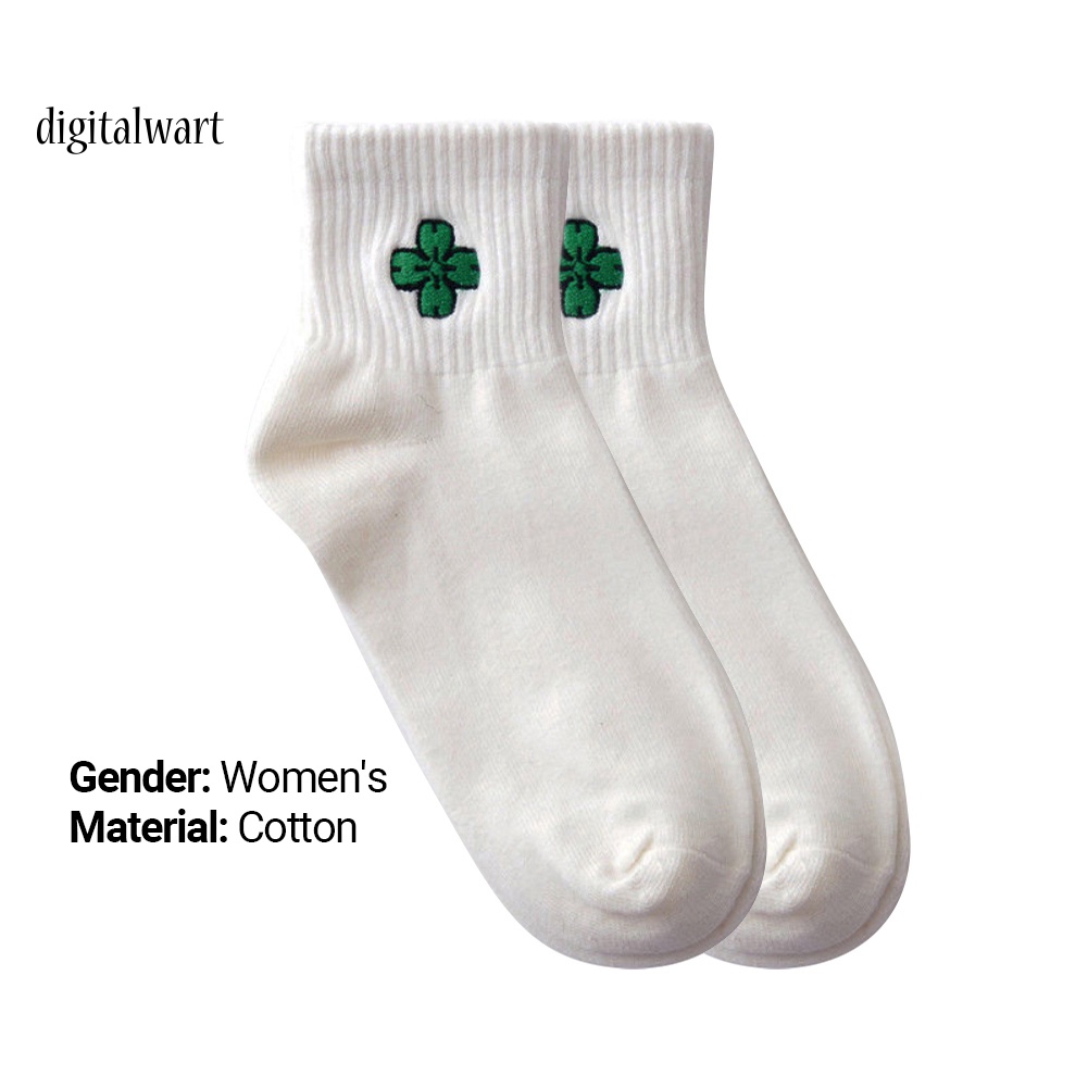 Kỹ Thuật Số| Vớ Cotton Mềm Mại In Họa Tiết Hoạt Hình Dễ Thương Thời Trang Thu Đông Cho Nữ