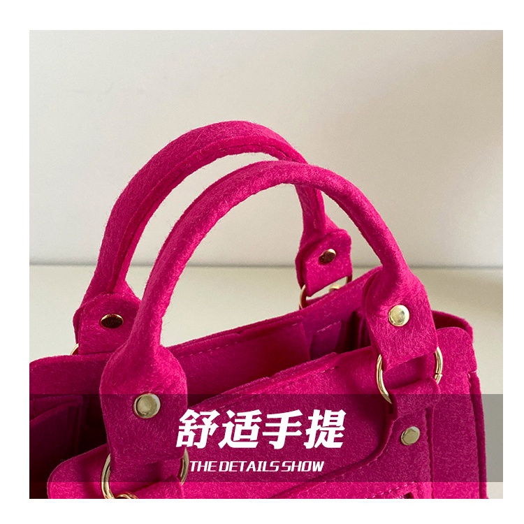 Túi Đeo Chéo Dáng Vuông Nhỏ Đơn Giản Thời Trang Xuân 2023 Phong Cách Pháp