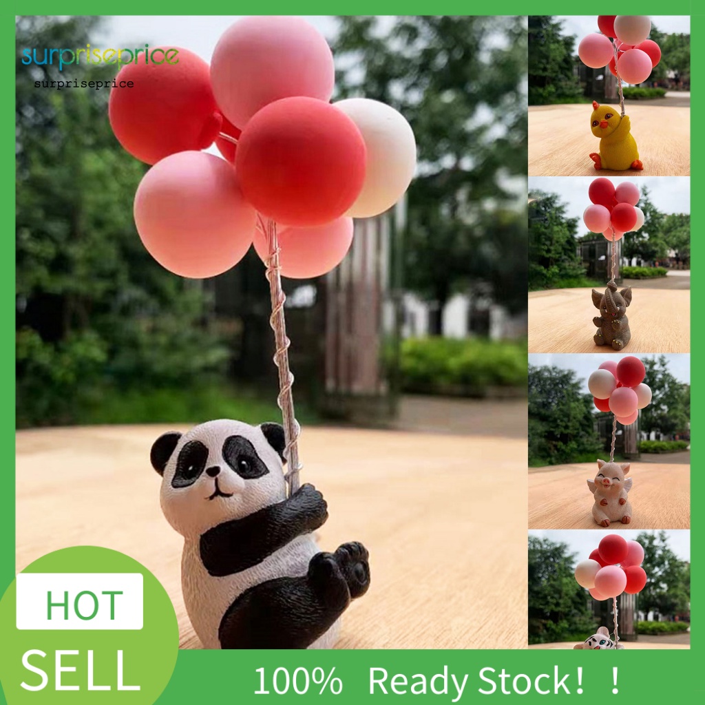 Bong Bóng 3D Nhiều Màu Sắc Bằng Nhựa Resin Trang Trí Gương Chiếu Hậu Xe Hơi