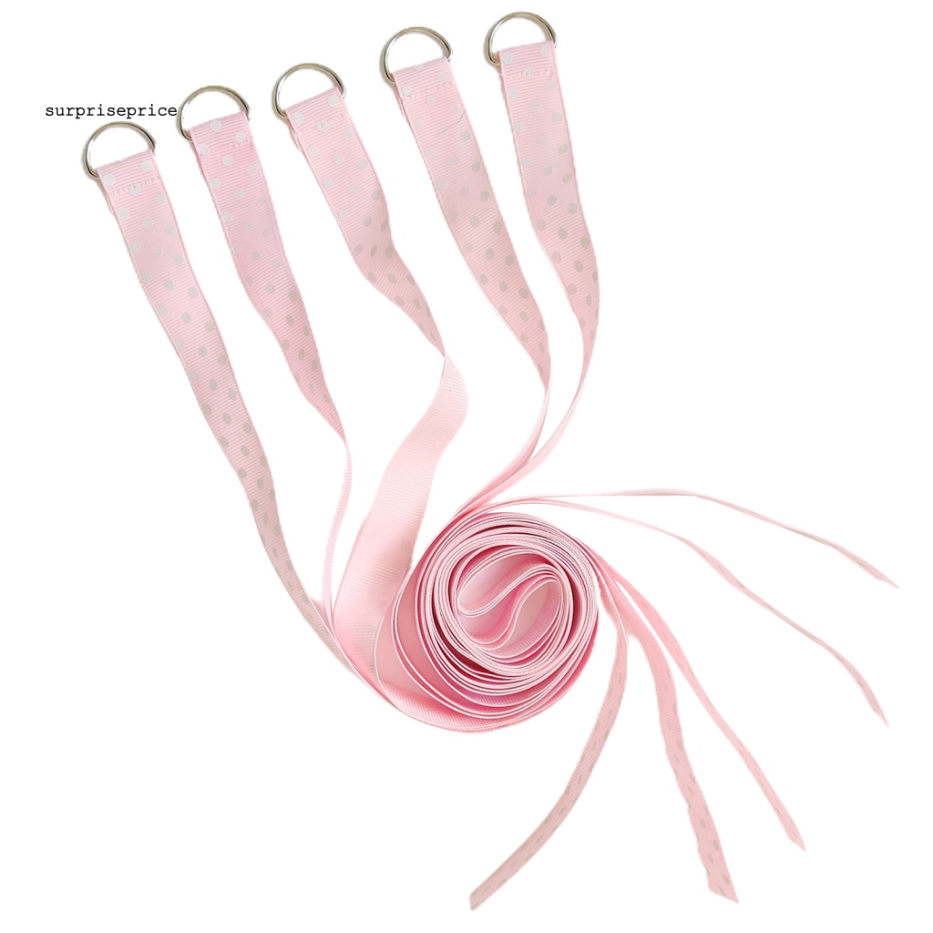 Set 5 Giá Đỡ Nơ Cài Tóc Nhiều Màu Sắc Dùng Tại Nhà