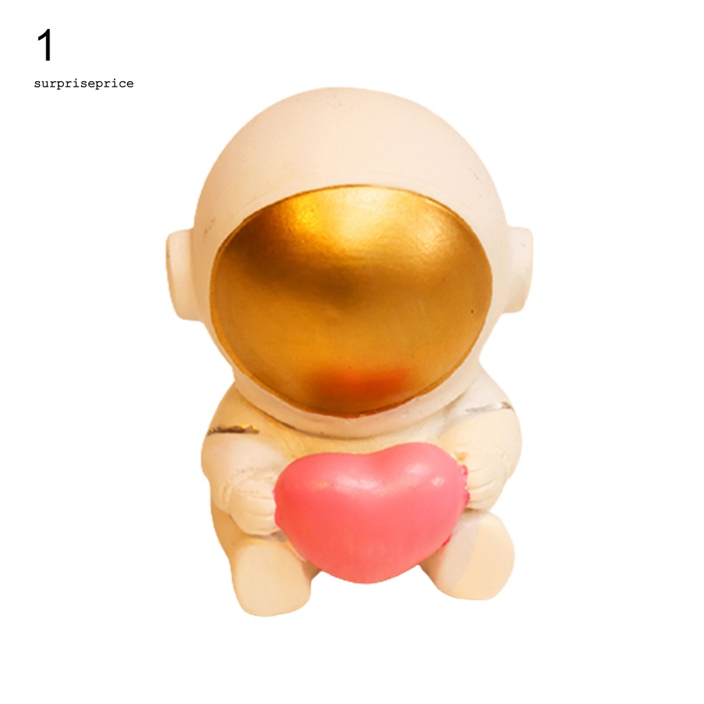 Spa Mô Hình Bắt Mắt Trái Tim Phi Hành Gia Mặt Trăng Kích Thước Nhỏ Trang Trí Tiệc Tại Nhà Cho Nam