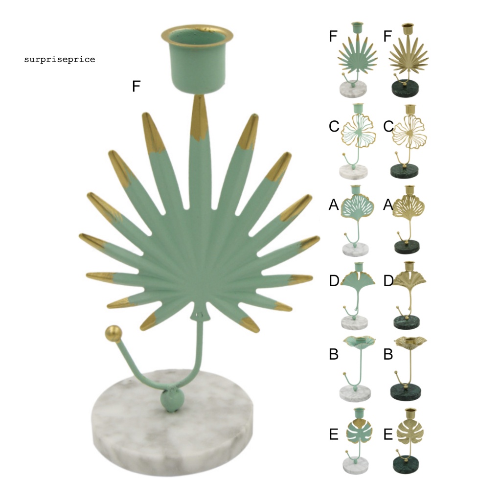 Giá Đỡ Nến Hình Lá Rùa Bằng Sắt Phong Cách Bắc Âu Lãng Mạn Trang Trí Nhà Cửa / Tiệc Cưới