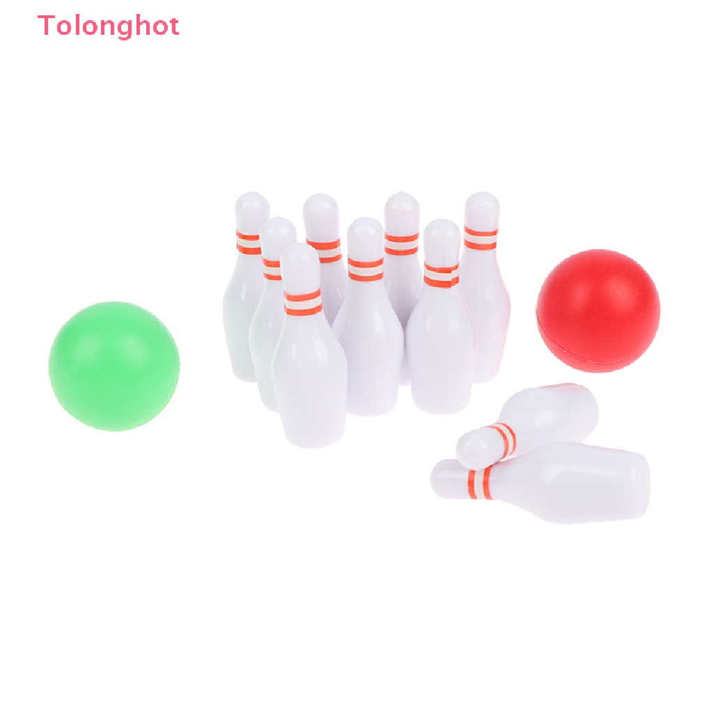 Bộ Đồ Chơi Bowling Mini Tỉ Lệ 1: 12 Dành Cho Nhà Búp Bê