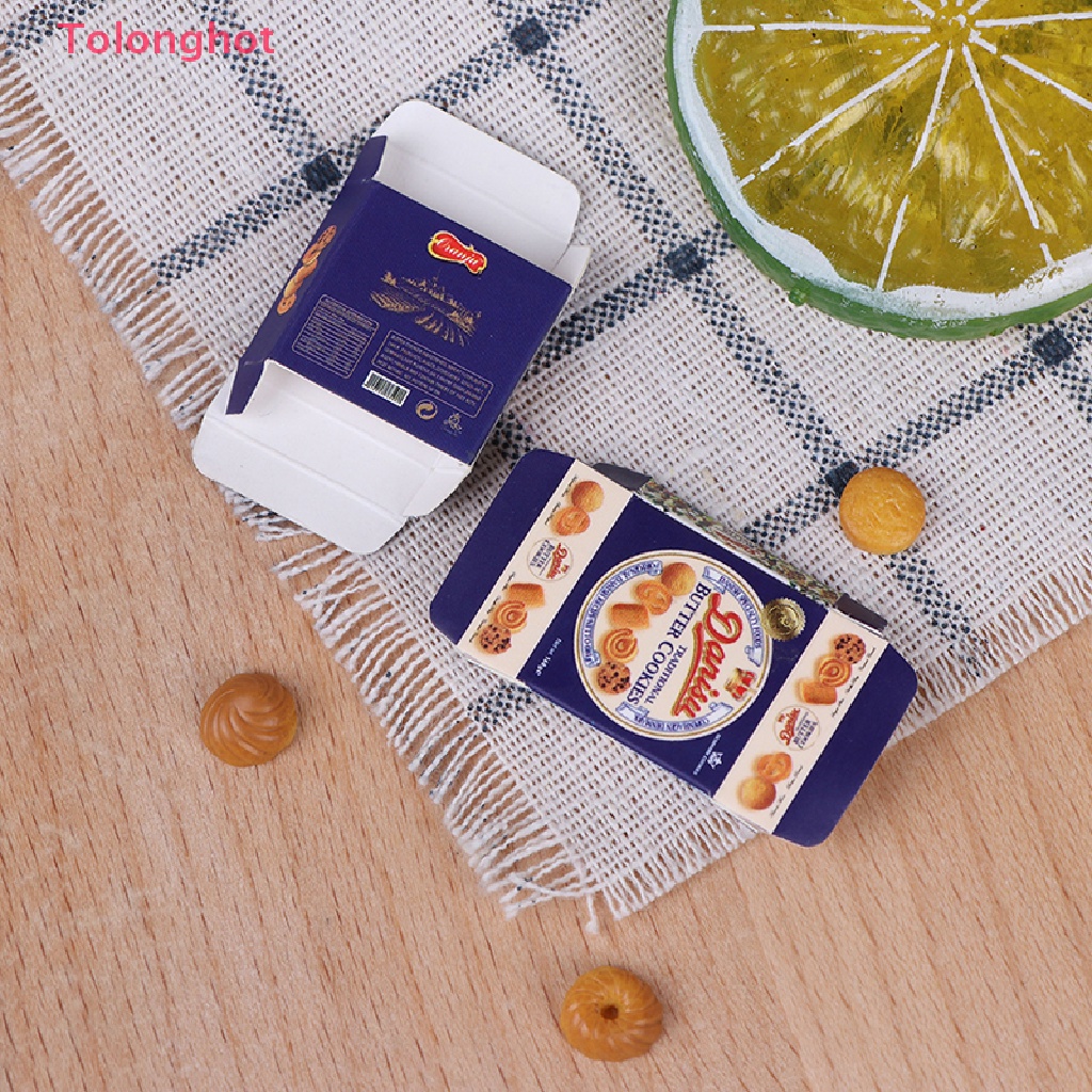 Mô Hình Bánh Quy / Snack Đồ Chơi Trang Trí Nhà Búp Bê