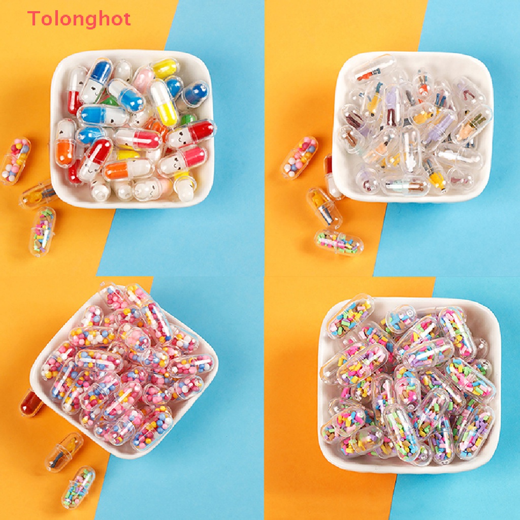 Viên Thuốc Mô Phỏng Bằng Nhựa Resin Cho Điện Thoại / Máy Tính Bảng DIY