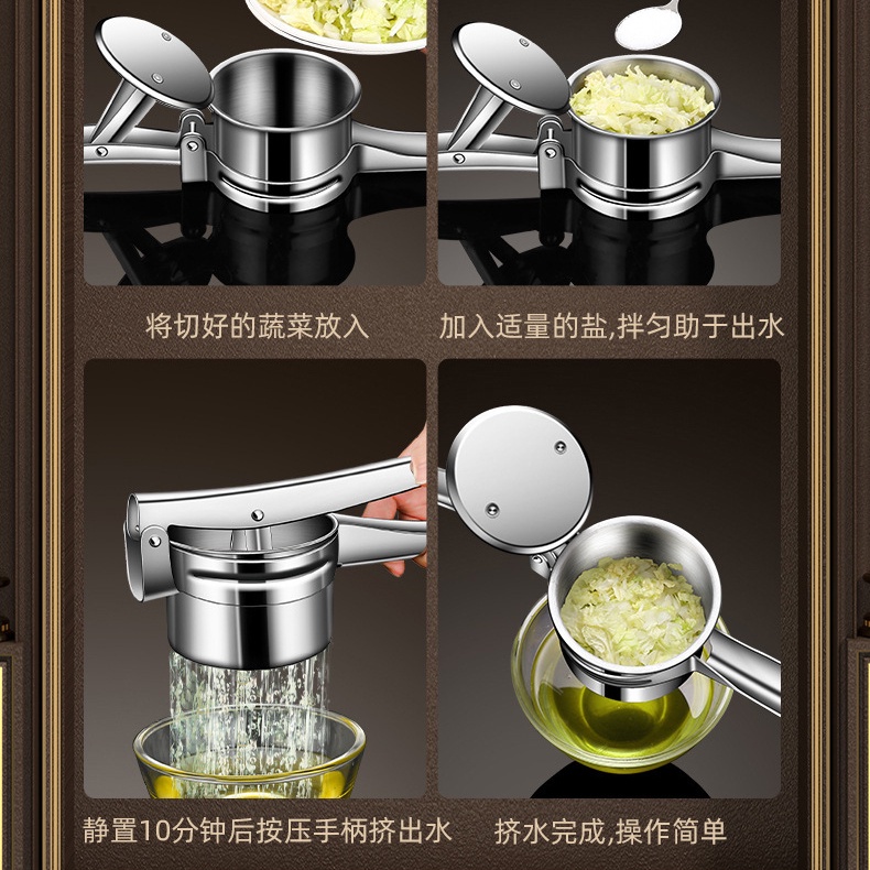 Máy ép nước cam Trái Cây Thủ Công Bằng Thép Không Gỉ 304 Cao Cấp