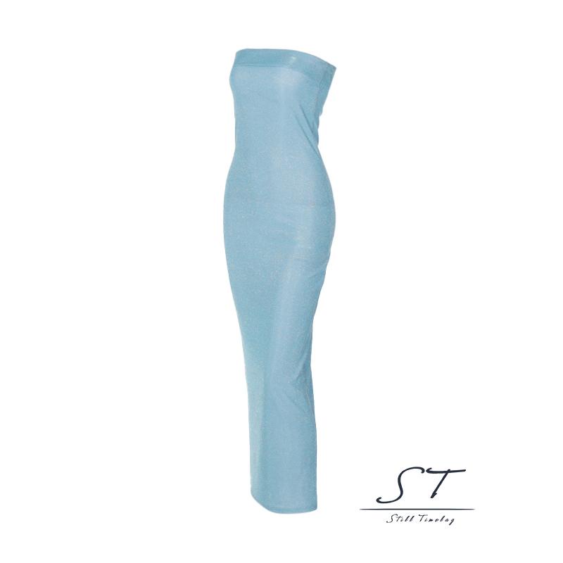 Đầm Dài Không Tay Quấn Ngực Thời Trang Xuân Hè CY03 Dành Cho Nữ