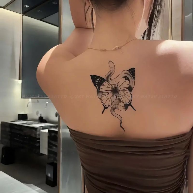 Hình Xăm Dán Chống Nước Bán Vĩnh Viễn y2k Độc Đáo
