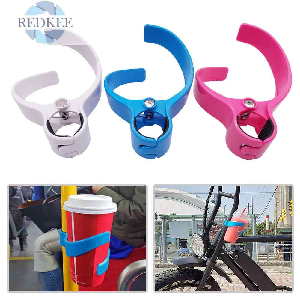 Giá Đỡ Cốc Nước / Cà Phê Có Kẹp Gắn Xe Đạp Thiết Kế Nhỏ Gọn Tiện Dụng