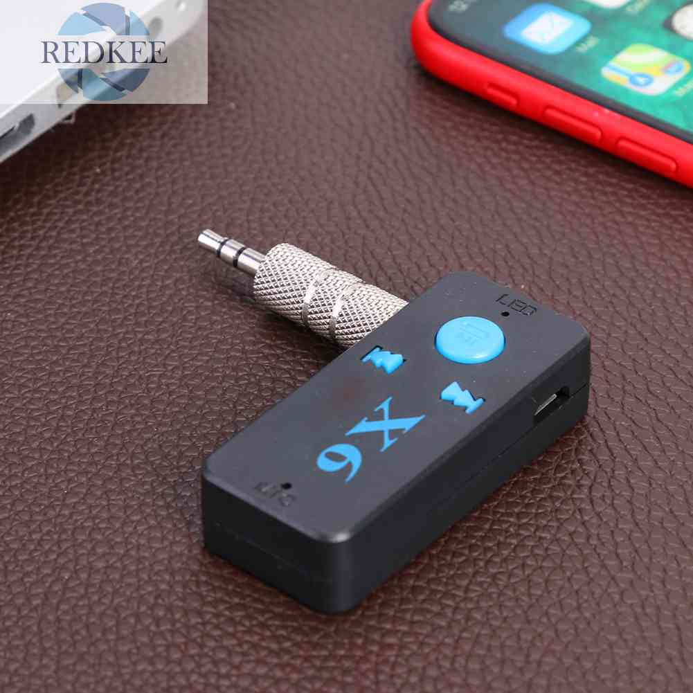 Thiết Bị Nhận Tín Hiệu Âm Thanh Bluetooth 4.2 X6 3.5mm Hỗ Trợ Thẻ TF