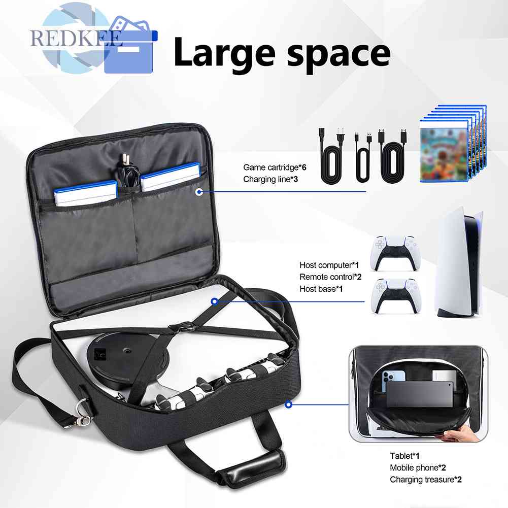 Túi Đựng Máy Chơi Game PS5 Cỡ Lớn Chống Mòn Tiện Dụng