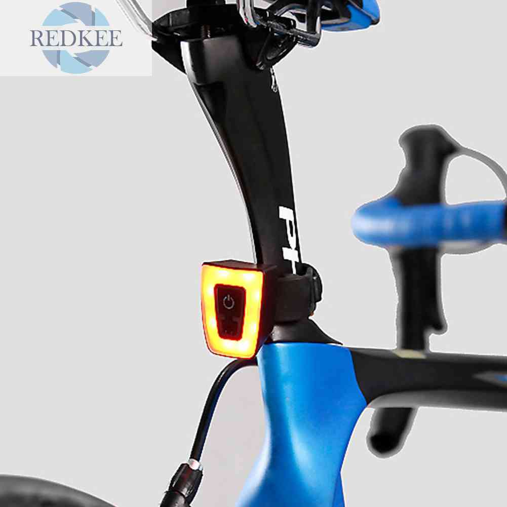 Đèn Cảnh Báo An Toàn Sạc USB Gắn Đuôi Xe Đạp